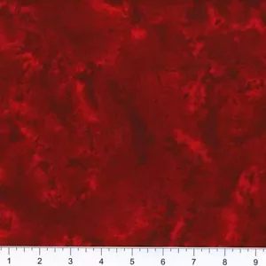Tessuto mimetico rosso 100% cotone da 1/4 di iarda - Foto 1 di 1