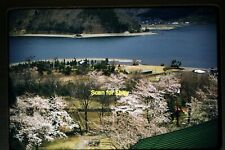 View from Fuji View Hotel in Japan in mid 1950's, Kodachrome Slide aa 5-10b