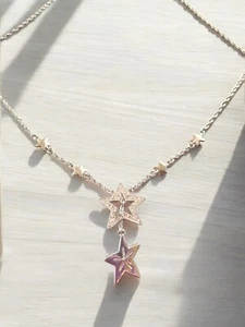 Vintage Sterling Silver 925 Daughter Necklace Star Bradford Exchange BGE - Picture 1 of 8