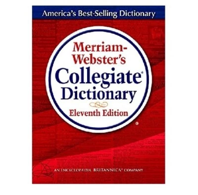 Merriam-Websters Collegiate Dictionary 11th Edition; Jacketed Hardcover - Image 1 of 3