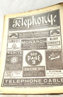 Téléphonie Magazine de 1909 - Nouvelles & Annonces....cs