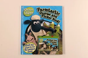 217986 SHAUN THE SHEEP FARMTASTIC STORIES AND FLICKER BOOK HC - Bild 1 von 1