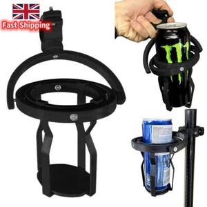 Gyroscopic Cup Holder Cycling Water Cup Mount Motorcycle Accessories (Black) - Picture 1 of 8