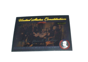 2006 TOPPS CHROME - CHARLES COTESWORTH PINCKNEY CARD SCC-CCP