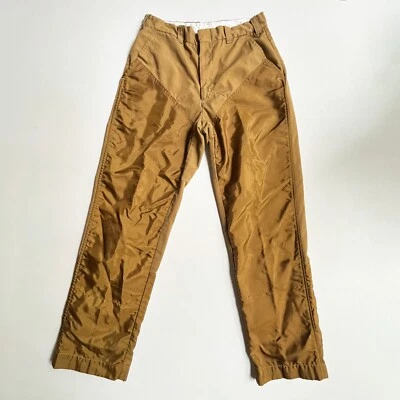 Винтажные мужские брюки Duxbak 32x31 коричневая аэро ткань охотничья щетка защита от шмеля - Изображение 1 из 4