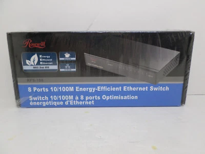 Rosewill 8 Port 10/100 Mbps Switch RFS-108 - Image 1 of 4
