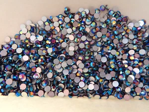 Full package 1440 Preciosa Flatbacks 12ss Amethyst AB/foiled. - Picture 1 of 2