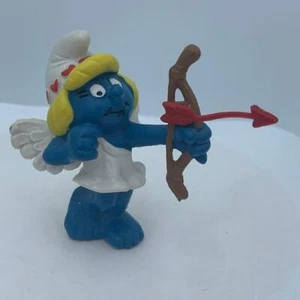 Los Pitufos 20156 Cupido Pitufo Pitufo San Valentín Arco y Flecha Amor Estatuilla De Colección - Imagen 1 de 6