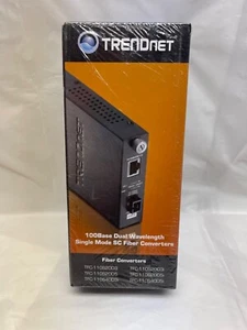 TRENDnet 100Base-TX to 100Base-FX Dual Wavelength Single Mode SC Fiber Conv. - Bild 1 von 3