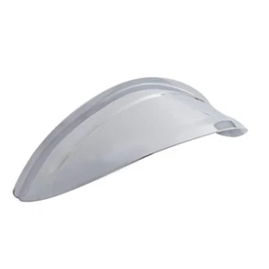 7 1/2" Chrome Round Headlight Regular Visor - Set of 2 - Foto 1 di 1