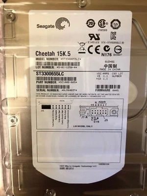 New* Seagate Cheetah (ST3300655LC) 300GB, 15K RPM, SCSI 3.5" Internal Hard Drive - Image 1 of 4