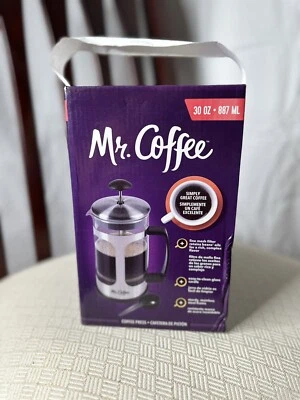 Mr. Coffee French Press Coffee Maker - Silver - Image 1 of 4