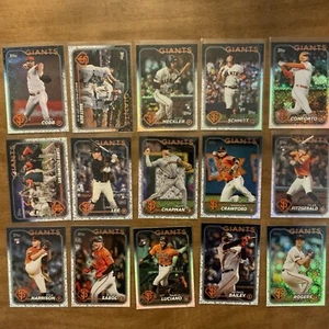 2024 Topps All Star Game Parallel San Francisco Giants Team Set Serie 1 und 2 - Bild 1 von 2