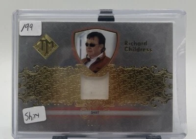 Richard Childress Shirt Relic /99 2012 Press Pass Authentics NASCAR Racing HOF - Image 1 of 3