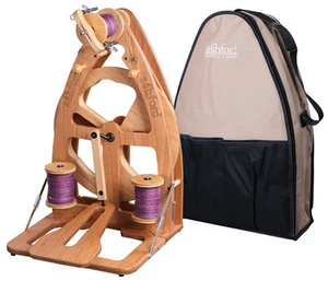 Ashford Joy-2 Spinning Wheel w/ Carry Bag - DT / Clear Finish - FREE Shipping - Picture 1 of 5