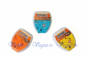 NEW ICETOOLZ AIRDAM BIKE TIRE PUNCTURE GLUELESS REPAIR PATCH SET, 3 Boxes - Picture 1 of 7