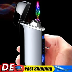 Zigarettenanzünder USB LED Power Display Flammenloser Berührungssensor Feuerzeug - Bild 1 von 6