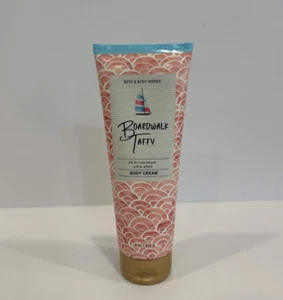 Bath & Body Works BOARDWALK TAFFY 24-Hours Moisture Ultra Shea Body Cream 8 oz - Picture 1 of 1