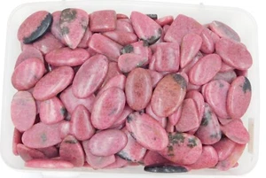 Natural Rhodonite Cabochon Handmade Wholesale Lot For Natural Stone Lot 71905 - Picture 1 of 5