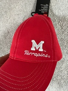 BRAND NEW WOMENS RED UNDER ARMOUR HAT CAP MARYLAND TERRAPINS LOGO TERPS LADY - Picture 1 of 8