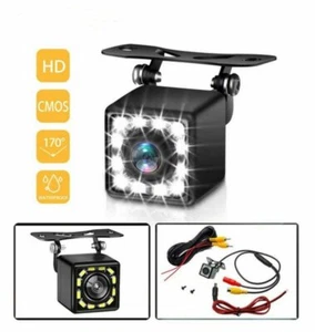 12 LED 170° HD Car Rear View Backup Camera Parking Reverse Waterproof - Picture 1 of 12