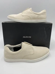 Neu im Karton Alfani Herren Jayce Slipper Turnschuhe 10,5 M beige - Bild 1 von 12