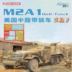 DRAGON 1/35 6329UP M2A1 Half-Track 2in1 Upgrade Model Kit - Picture 1 of 3