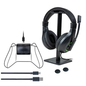 Gaming Headset Xbox Series X S Headphones Battery Kit BIGBEN Essential Pack 5in1 - Picture 1 of 4