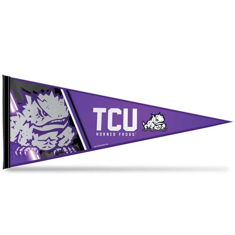 TCU Horned Frogs 12" x 30" Soft Felt Pennant Cover