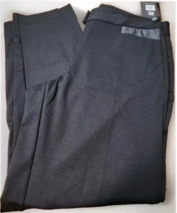 NWT Catherine Malandrino Pull-On Black Dress Pants Size 16, Inseam 31" - Picture 1 of 8