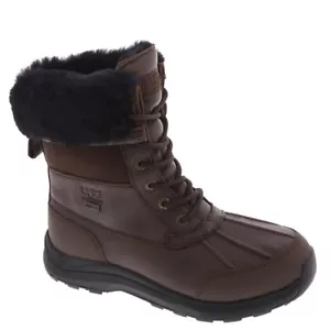 UGG Adirondack III Burnt Cedar Black Us Size 11 Waterproof Leather Women’s Boots - Picture 1 of 10