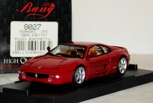 FERRARI 355 BERLINETTA ROSSO BARCHETTA BANG 8027 1:43 - Foto 1 di 1