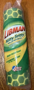 Libman Nitty Gritty 10 pulgadas Repuesto fregona rodillo esponja nº 02011 NUEVO SELLADO DE FÁBRICA - Imagen 1 de 6
