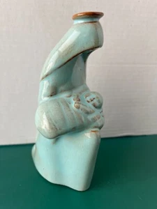 NICODEMUS Arte Cerámica MARÍA + BEBÉ JESÚS BELÉN Navidad Set Piedra de Ferro - Imagen 1 de 6