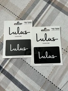 $50 Gift Cards (2 @ $25 Each) Lulu’s clothing at www.lulus.com - Picture 1 of 1