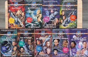 Babylon 5 Taschenbücher. Bücher 1-9 Konvolut - Bild 1 von 4