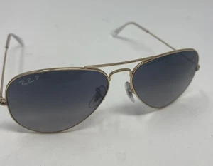 Made in Italy Ray-Ban AVIATOR Large RB3025-112 P Sonnenbrille 58D14 135 Goldgestell - Bild 1 von 8