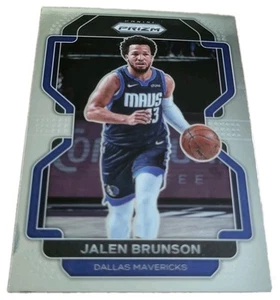 2021 Panini Prizm Jalen Brunson #144 Dallas Mavericks Basketball Card (L3 - Picture 1 of 2