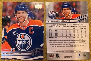 Connor McDavid #63 2025-26 Upper Deck Series 1 - Edmonton Oilers - Bild 1 von 1