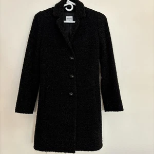 Cinzia Rocca Due Collection Damen Wollmischung Trenchcoat Farbe Schwarz Größe 2 - Bild 1 von 13