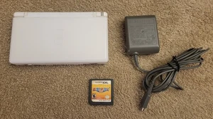 Nintendo DS Lite Console Portatile con Mario Party - Bianco Polare - Leggi bene - Foto 1 di 15