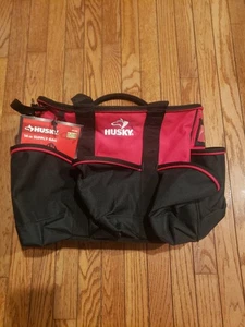 Husky 14 in. 15 Pocket Open Top Portable Supply Tool Bag - HD60014-TH Quick Sale - Picture 1 of 2