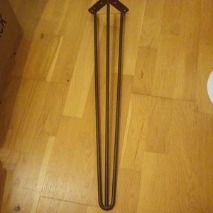 4x Hairpin Legs Hair Pin Legs Set for Furniture Bench Desk Table Metal 28" - Picture 1 of 7