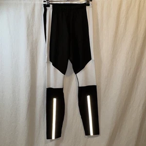 Sanft gebrauchte Herren H&M schwarz-weiße Trainingsstrumpfhose Größe Small - Bild 1 von 12