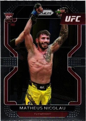 2022 Panini Prizm UFC #168 Matheus Nicolau - Image 1 of 2