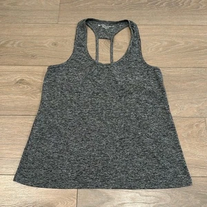 BEYOND YOGA Heathered Gray Buttery Soft Polyester Active Tank Top Size Medium - Picture 1 of 10