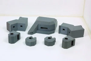 German Bunkers Set (7 Bunkers) Set no2 - Tabletop Wargaming WW2 Terrain - 15mm - - Picture 1 of 13