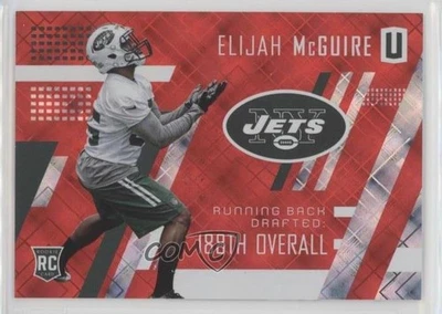 2017 Panini Unparalleled Class of Red /25 Elijah McGuire #262 Rookie RC - Image 1 of 2