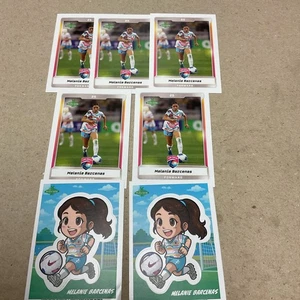 2025 Parkside NWSL Vol 1 San Diego Wave Melanie Barcenas Common (5) Sticker (2)  - Picture 1 of 9