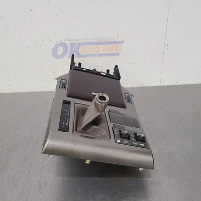 14 2014 LEXUS GX460 FRONT CENTER FLOOR CONSOLE FINISH PANEL GRAY WITH WOOD GRAIN - Image 1 of 4